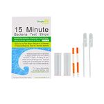 Quick 15 Minute Water Bacteria Test (2 Tests) for swimming pools, spas, lakes, rivers and open water