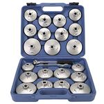 CICMOD Oil Filter Wrench Set Universal Car Garage Removal Cap Tool Loosen Tighten Cup Socket 23pcs/Set