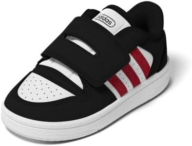 adidas Unisex-Kids Turnaround Basketball, Black/Team Power Red/White, 4