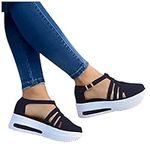 Foldap Sandals for Women Causal Sum