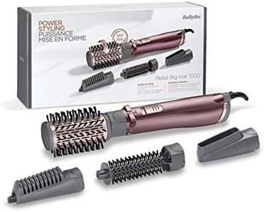 BaByliss Beliss Big Hair 1000 Watt 4-in-1 Hot Air Styler with Storage Bag, Grey, AS960E