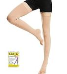 Beister 20-30 mmHg Thigh High Compression stockings Women Men