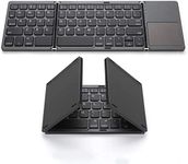 Foldable Wireless Keyboard with Tou
