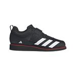 adidas Unisex-Adult Powerlift 5 Weightlifting,Black/White/Pure Ruby,11