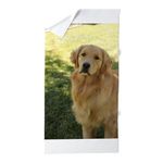 CafePress Golden Retriever N Large Beach Towel, Soft 30"x60" Towel with Unique Design