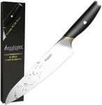 imarku&Becozier Chef Knife 8 inch German High Carbon Kitchen Knife Ergonomic Handle Sharp Paring Knife Multipurpose Chef’s Knife for Vegetables Meat Cutting Unique Christmas Gift for Men and Women