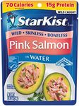 StarKist Wild Pink Salmon - Boneless, Skinless - 2.6 oz Pouch (Pack of 12)