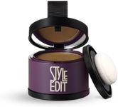 Style Edit Root Touch Up Powder for Light Brown Hair | Cover Up Hair Color for Grays and Roots Coverage | Mineral Infused Binding Hairline Powder