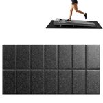 Non-Slip Walking Pad Treadmill Mat for Carpet Floors,140x60 cm Hardwood Floor Protection, Mats for Under Walking pad/Treadmill/Bike/Exercise Equipment on Carpets, Noise Shock Absorption, Stationary