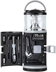 LivingSURETM Auto Emergency Lantern with Tool Set