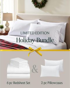 LuxClub Sheets + Pillowcase