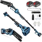 GEVEELIFE 2-in-1 Electric Pole Saw,