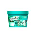 Garnier Fructis Aloe Vera+ Hair food - 100h Moisture Multi-UseMask, For Dry Hair & Scalp - Aloe Vera + Vitamins C, E, F - Cruelty Free International & Vegan - 400ml