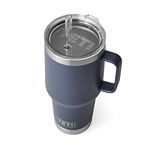 YETI Rambler 35 oz Straw Mug, Vacuum Insulated, Stainless Steel, Navy