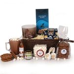 Hot Chocolate Hamper Gift Set - Hot Chocolate Bomb, Biscuits & Mini Marshmallows - Birthday Gifts for Women, Get Well Soon Gift Men, Anniversary Couples Gift - Hampers & Gourmet Gifts by Hay Hampers