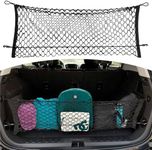 Envelope Style Trunk Mesh Cargo Net for Chevrolet Equinox 2018-2025 - Car Accessories - Premium Trunk Organizers and Storage - Cargo Net for SUV - Vehicle Carrier Organizer for Chevrolet Equinox