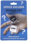 Boxer Gifts Office Excuses Dice | Funny Office Humor Desk Accessory | Novelty Gift for a Lazy Colleague | Great Secret Santa Gift, DK1111