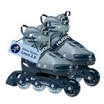 HUDORA Inline Skates Mia/Leon 2.0 - Inline skates for children/teenagers & adults in different sizes & colours - Roller skates adjustable up to 4 sizes - Comfortable & stylish skates