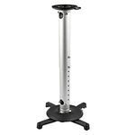 StarTech.com Universal Ceiling Projector Mount - Heavy Duty Height Adjustable/Extendable Pole Mount 5-22.7" from Ceiling - 33lb (15kg) - Tilt/Rotate - Hanging Projector Mount w/Bracket (PROJCEILMNT2)