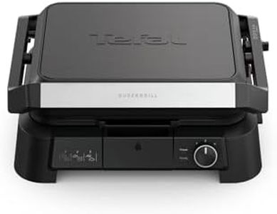Tefal SuperGrill 3-in-1, Non-Stick, Fast Heat up, Drip Tray, Healthy Grilling, GC5108