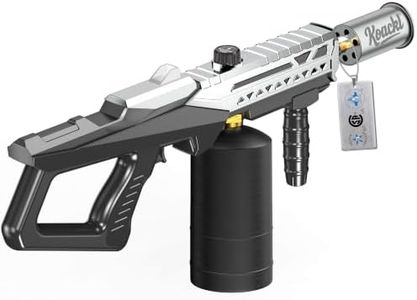 KOACKL Powerful Propane Torch Gun, Kitchen Torch with Adjustable Flame, Flamethrower Blow Torch Gun, Gas Welding Kits for BBQ, Searing Steak, Camping & Charcoal Torch Lighter(Tank Not Included)