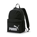 PUMA Unisex Adult Phase Backpack Backpack - Puma Black, OSFA, Pack of 1