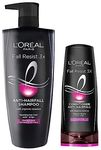 L'Oreal Paris Fall Resist 3X Anti-Hairfall Shampoo, 640ml (With 10% Extra) And L'Oreal Paris Fall Resist 3X Anti-Hairfall Conditioner, 175ml (With 10% Extra)