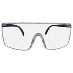 3M Polycarbonate 1709IN Safety Goggles Hard Coat Eye Protector Anti Pollution Eyewear For Multipurpose Use In Riding Motorcycle, Construction, Clear Transparent (Pack Of 1)