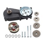 MOFANS ATV Transmission Gear Box Clutch Kit Fit for Compatible with 2 Stroke Pocket Mini Bike Motorcycle ATV T8F 11T 13T 14T 17T 20T Teeth