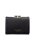 Ted Baker Women's Leather ALYESHA Travel Accessory-Bi-Fold Wallet, Black, One Size