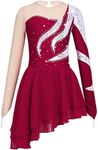 YiZYiF Kids Girls Sequins Figure Ic