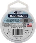 Beadalon Stringing Wire 49-Strand .018" X30'-Bright