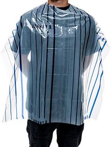 JOHNNY B. Professional Disposable Hair Cutting Capes for Barbershop, 30-Count