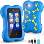 TERRAMUS Cute Paws Kids Smart Phone Toys, 2.8'' Touchscreen HD Dual Camera Cell Phone for Toddlers, Play Phone with MP3 Music Player, Games, Learning Toy Phone with 8GB Card, Gifts for Boys Girls