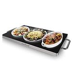 NutriChef Large Electric Warming Tr