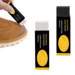 Kioiner 2 Pcs Shoe Cleaning Eraser, Dry Cleaning Eraser Block Wash Free Shoe Stain Cleaning Eraser for Nubuck Suede Sheepskin Sneaker Sports Shoes Leather Shoes Boots