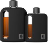 Ragproper Modern Glass Hip Flask fo