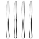 Berglander Dinner Knives Set Of 4, Stainless Steel Butter Knife Spreader 23.3cm, Table Dinner Knife for Daily Use, Restaurant, Hotel, Parties, Events, Sturdy And Dishwasher Safe