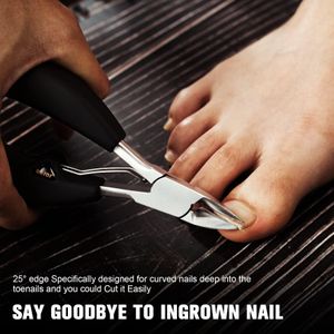 BEZOX Precision Toenail Clippers – Professional Large Grooming Tool for Thick or Ingrown Nails