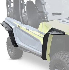 SAUTVS XXL Wider Fender Flares for Yamaha RMAX4 1000, Front Rear Extended Mud Flaps Mud Guards Extension for Yamaha Wolverine RMAX 4 1000 Compact 2021-2025 Accessories