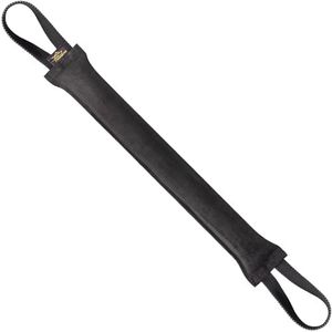 Viper Bite Tug Toy with Two Handles – 2in Wide | Durable & Interactive Dog Tug Training Tool for Puppy Development & Professional Use | Jute, Leather, Fire Hose or French Linen