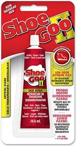 Shoe Goo II Schuhreparaturkleber, Flexible, Dauerhafte Bindung Wasserbeständigkeit Farbe: Kristallklar 26,6 ml