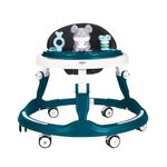 Amazon Brand - Supples Baby Walker (Musical) | Kids Walker with Toys | Baby Walkers for Boys & Girls 9+ Months | Adjustable Height Walker with RGB Lights | Birthday Gift for 1 Year Old | Sea Green & White