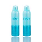 Nike Up or Down Deodorant for Women - Confidence-Boosting Fragrance - Pack of 2 (200ml each)