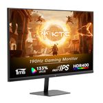 KTC 24 Inch Gaming Monitor, FHD 1080P@180Hz (OC 190Hz) Monior with Fast IPS Panel, 1ms Response Time, Adaptive Sync, HDR400, 133% sRGB, HDMI 2.0 / DP 1.4, Hardware Anti-Blue Light, VESA 100 * 100mm