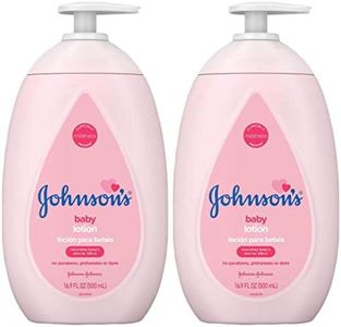 Johnsons Baby Lotion 16.9 Ounce Pump (500ml) (2 Pack)