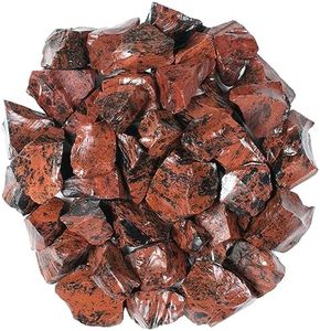 Mahogany Obsidian Rough Stones For Tumbling | Cabbing | Polishing | Jewelry Making | Fountain Rocks | Polishing | Wire Wrapping | Cutting | Lapidary | Crystals Rock Supplies | Home Decor | 1 LB