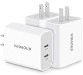 USB C Wall Charger 40W, 3Pack Dual 
