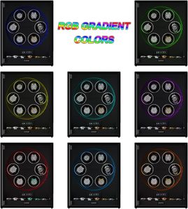 DUKWIN 6 Watch Winder – Fingerprint Lock, Automatic Rotation