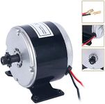 YaeTek 24V Electric Motor Brushed 250W 2750RPM Chain for E Scooter Drive Speed Control